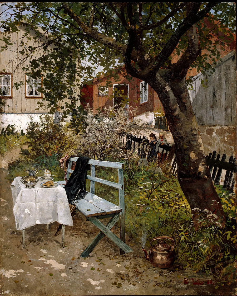 Sommerdag in Hagen - Frits Thaulow