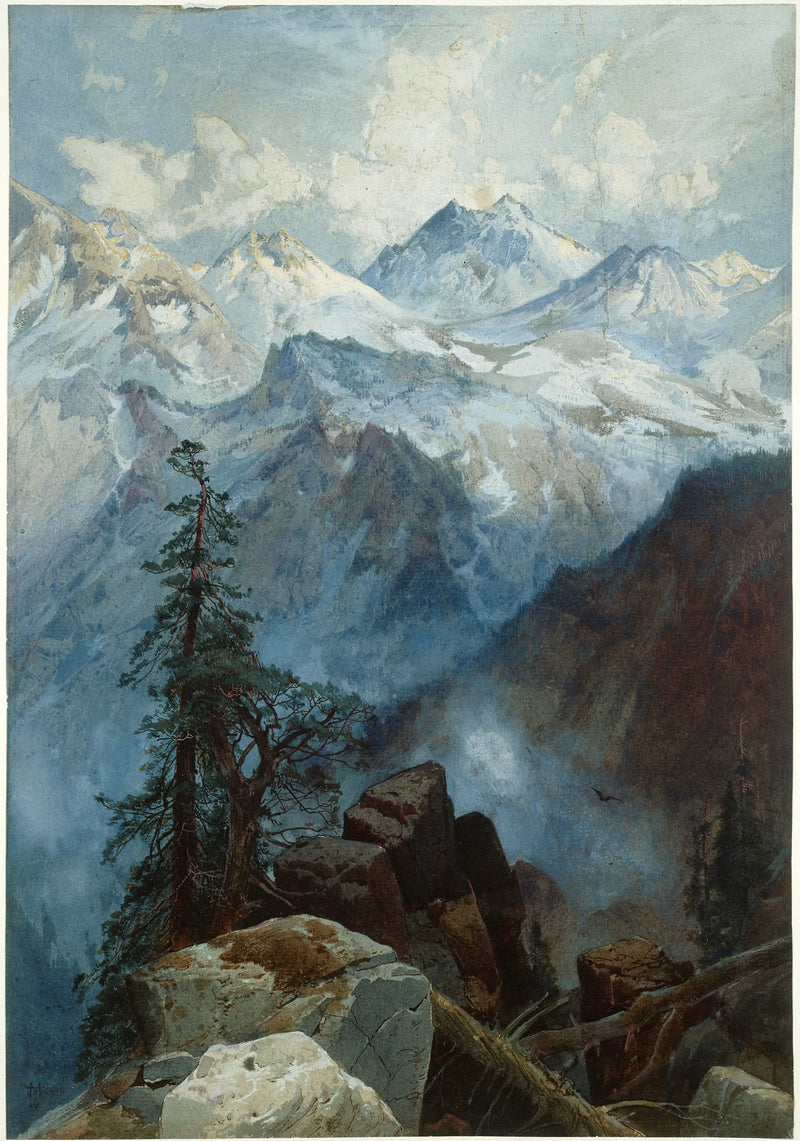 Summit of the Sierras - Thomas Moran