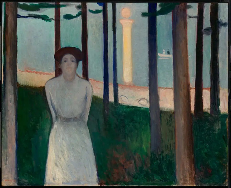 A Midsummer Night's Dream. The Voice - Edvard Munch