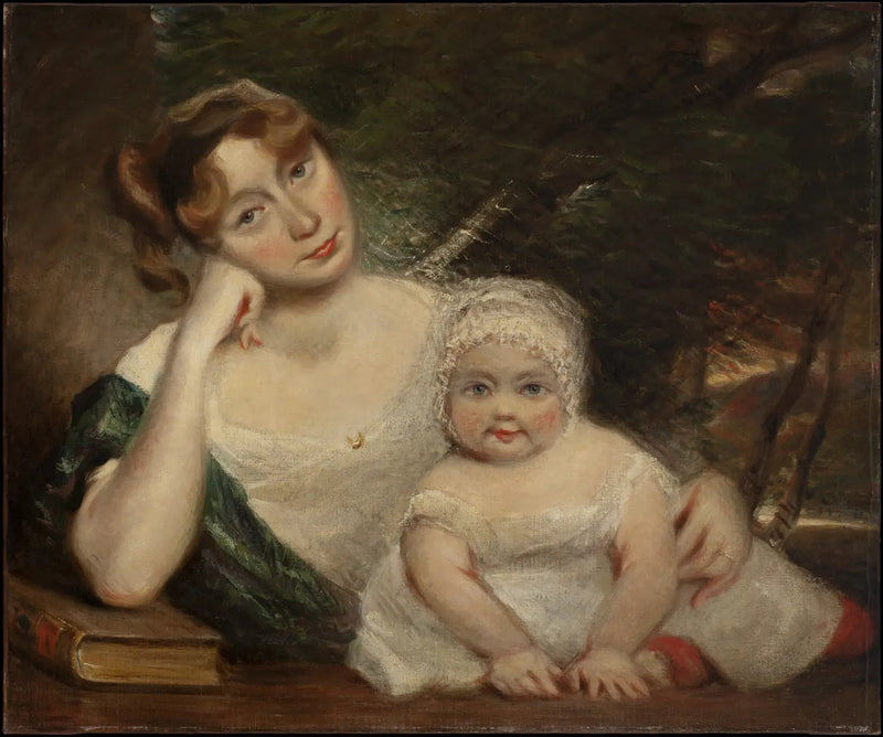 Sophia Lloyd and Child - John Constable
