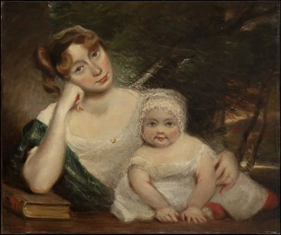 Sophia Lloyd and Child - John Constable