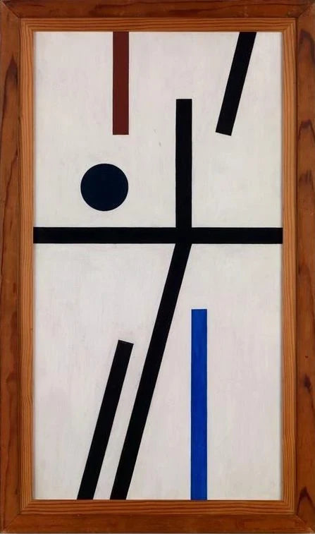 Croix brisée. Composition verticale - Sophie Taeuber-Arp