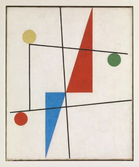 Equilibre (1932, version 2) - Sophie Taeuber-Arp