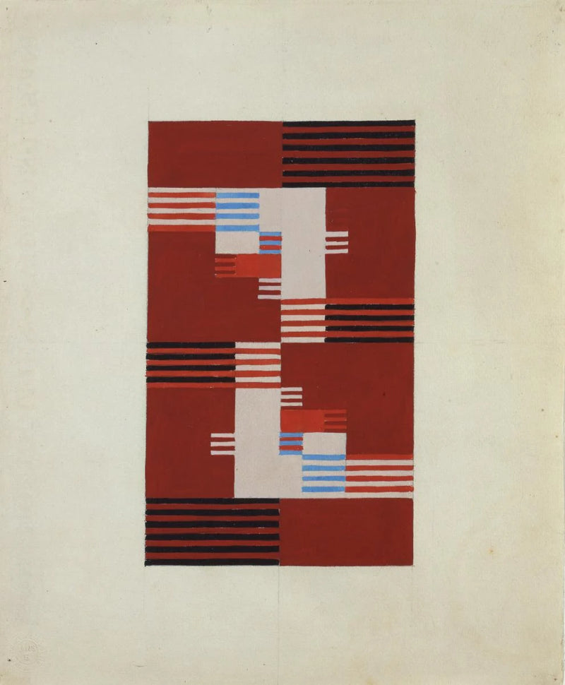 [Composition] (c. 1918, version 2) - Sophie Taeuber-Arp