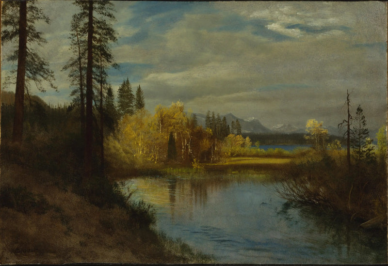 Lake Tahoe outing - Albert Bierstadt