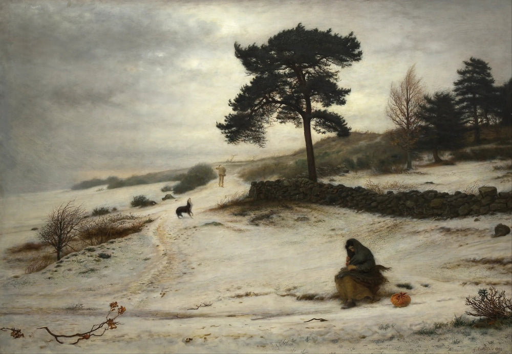 Souffle souffle vent d’hiver - John Everett Millais - Alpha Reproduction