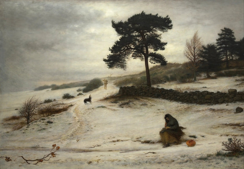 Breath, breath, winter wind - John Everett Millais