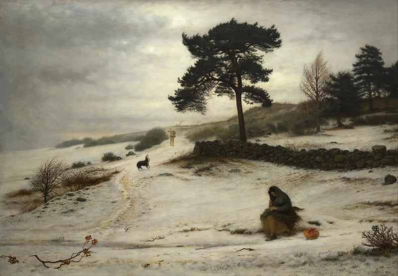 Breath, breath, winter wind - John Everett Millais