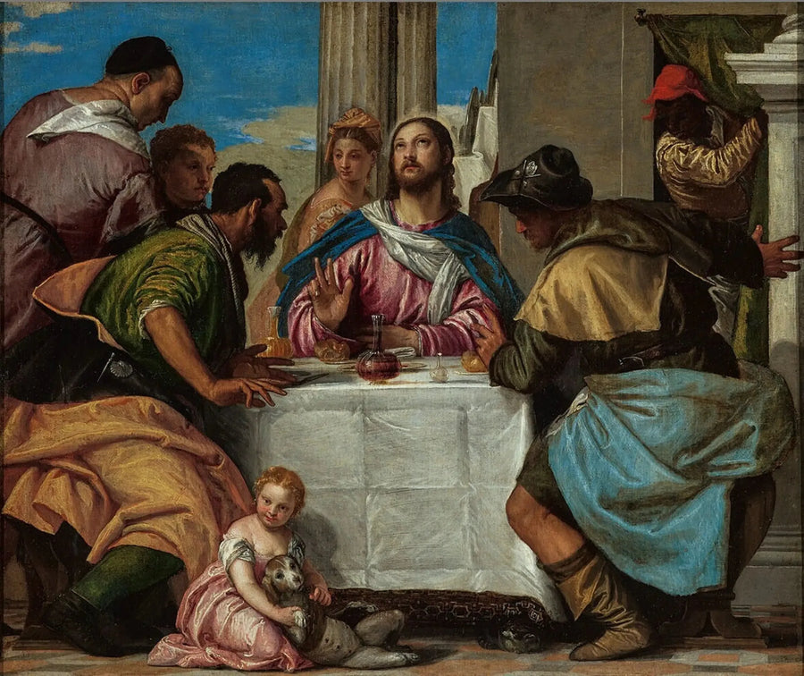 Dinner at Emmaüs - Paul Véronèse