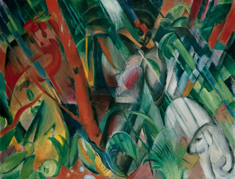 Under the Rain - Franz Marc