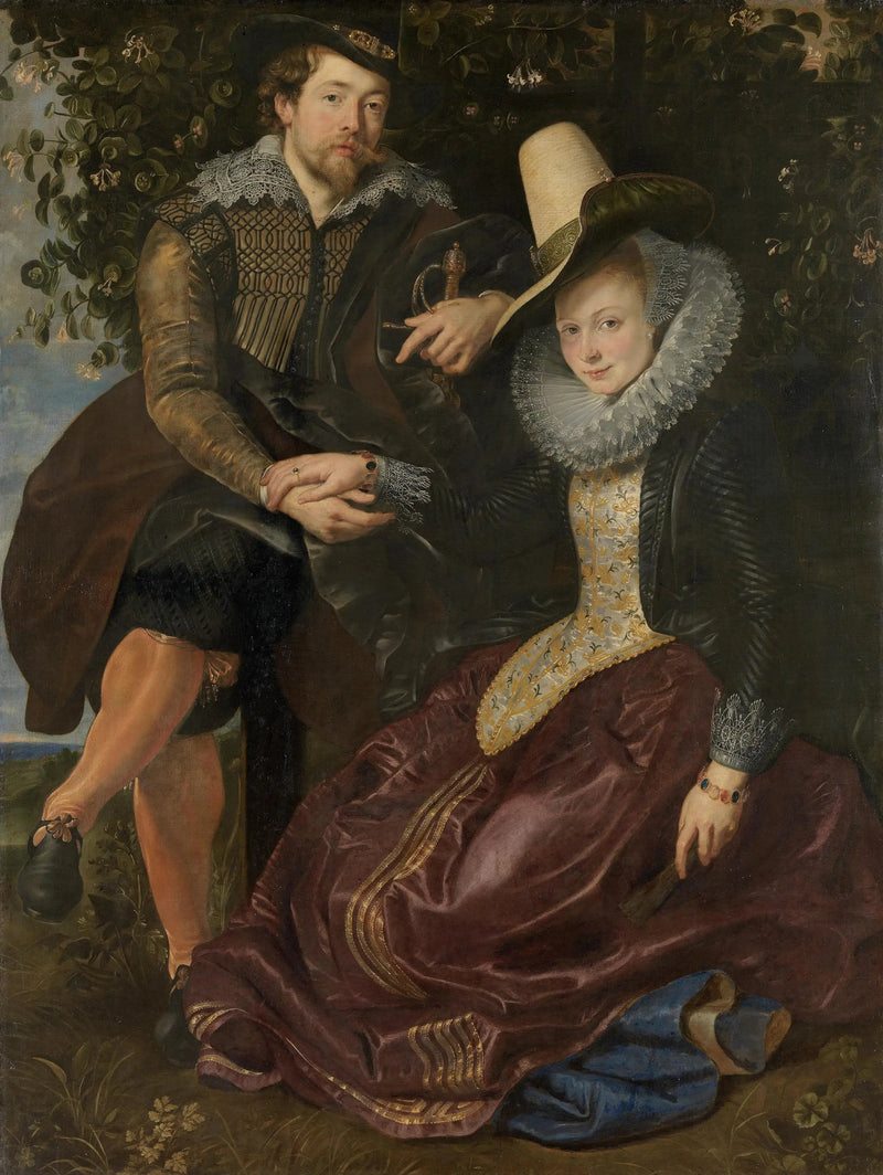 Under the Honeysuckle Arbor - Peter Paul Rubens