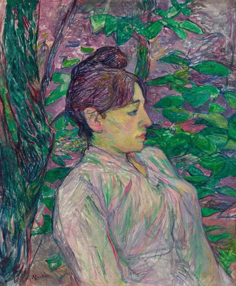 Under the Greenery - Henri de Toulouse-Lautrec