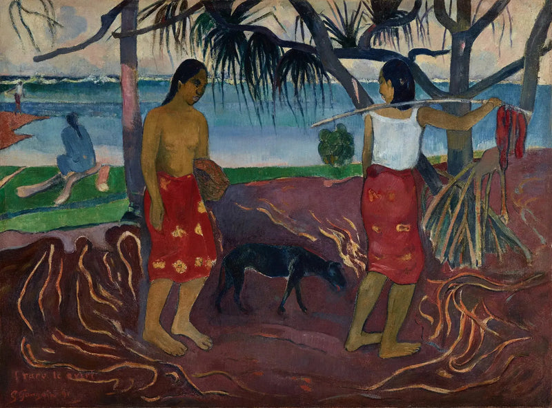 Under the Pandanus - Paul Gauguin