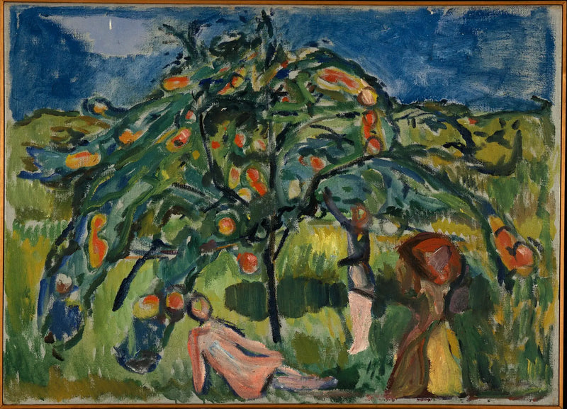 Under the Apple Tree - Edvard Munch