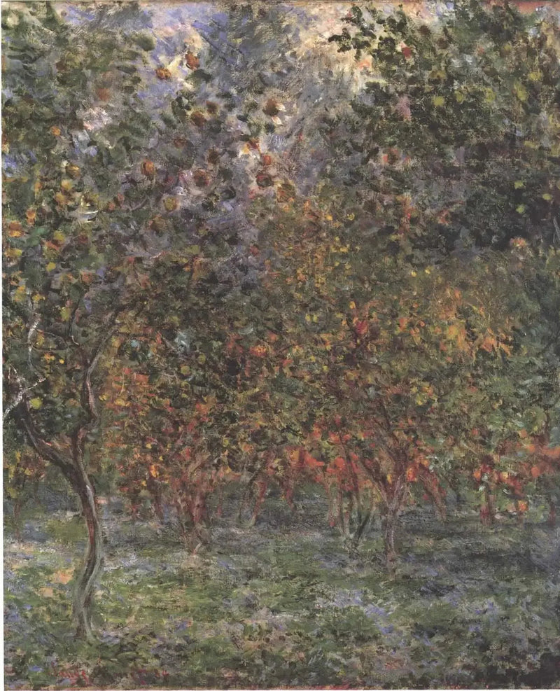 Under the Lemon Trees - Claude Monet