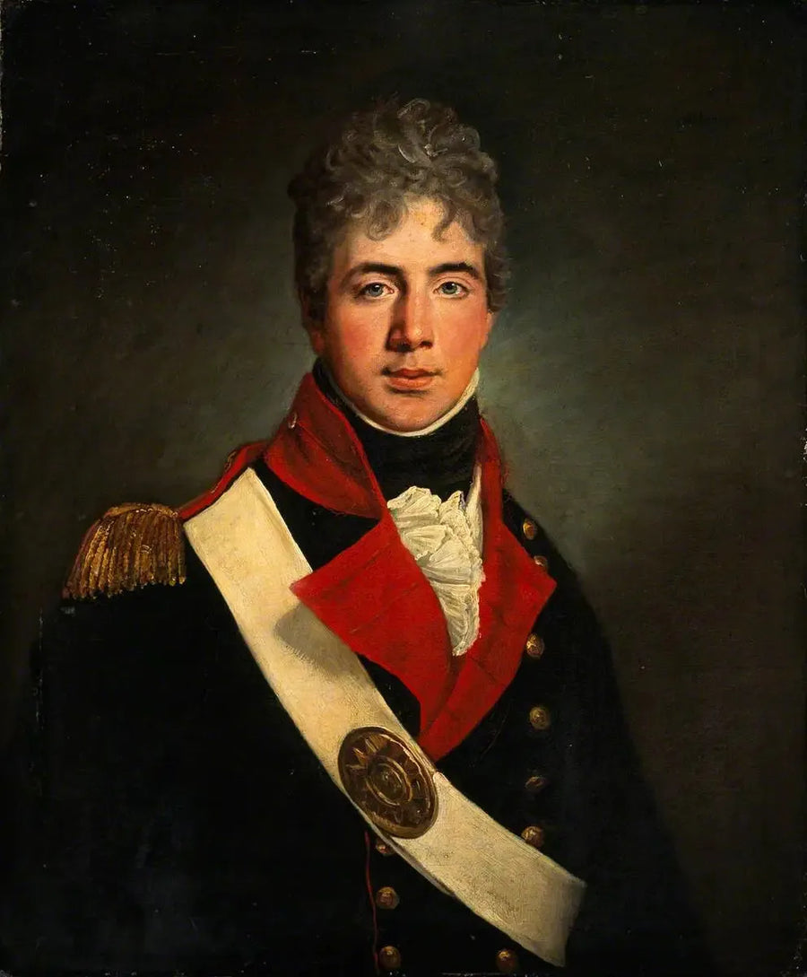 Second Lieutenant (later Major General) Adam Fife Crawford (1787–1864), Royal Artillery - Henry Raeburn
