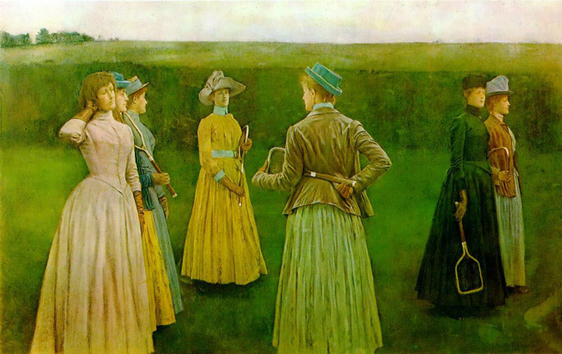 Souvenirs - Tennis sur gazon - Fernand Khnopff