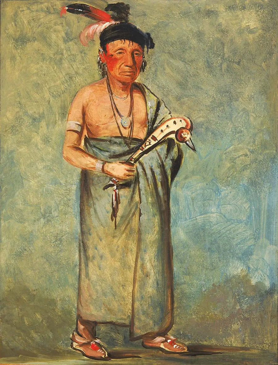 Span-e-o-née-kaw, the Spanish - George Catlin