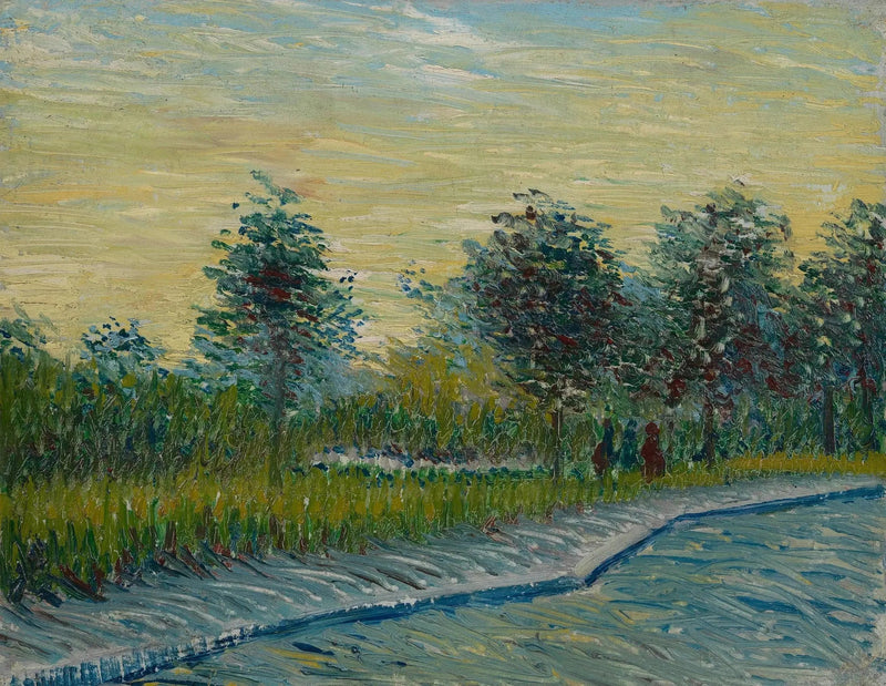 Square Saint-Pierre at sunset - Vincent van Gogh