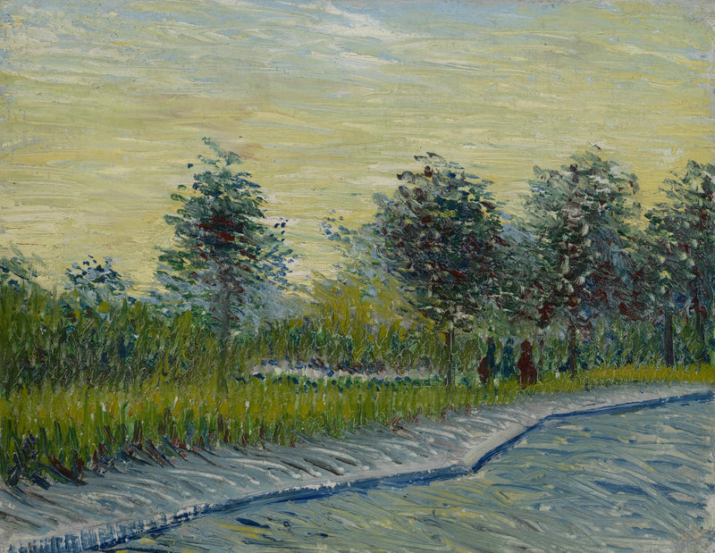 Square Saint-Pierre at sunset - Vincent van Gogh