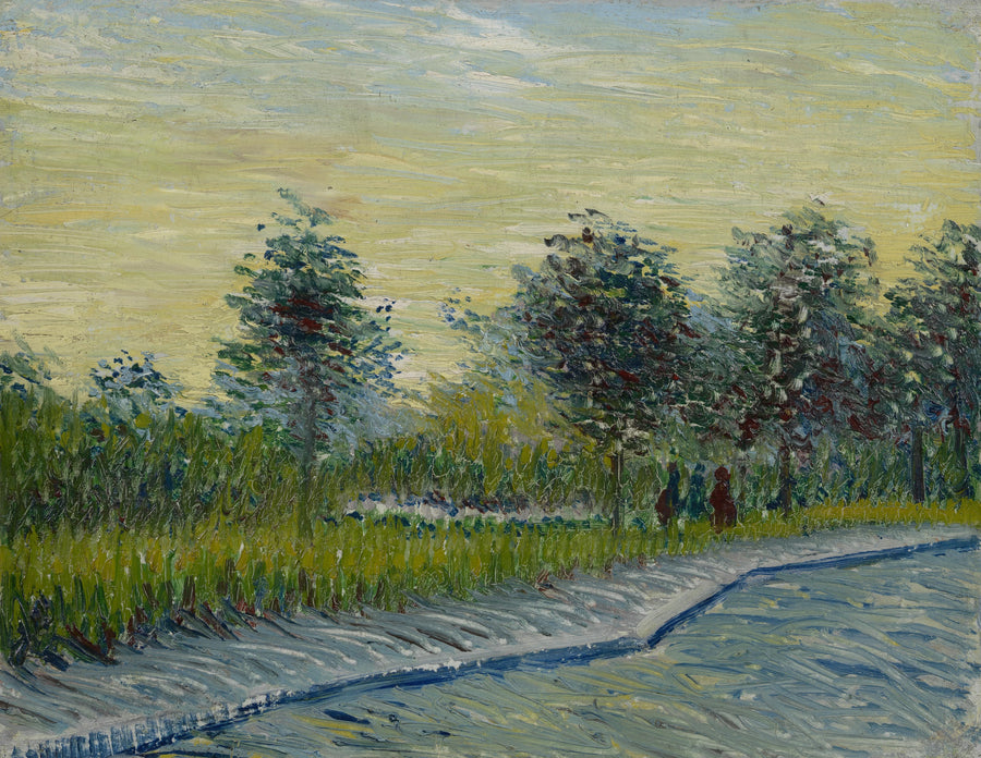 Square Saint-Pierre at sunset - Vincent van Gogh
