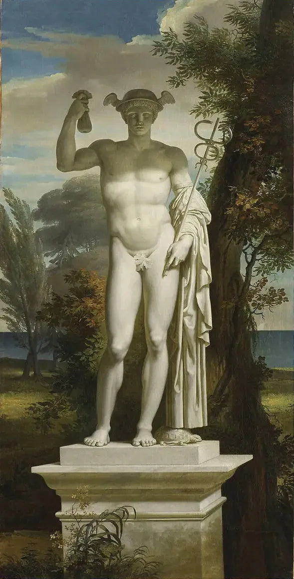 Statue of Mercury - Charles Meynier
