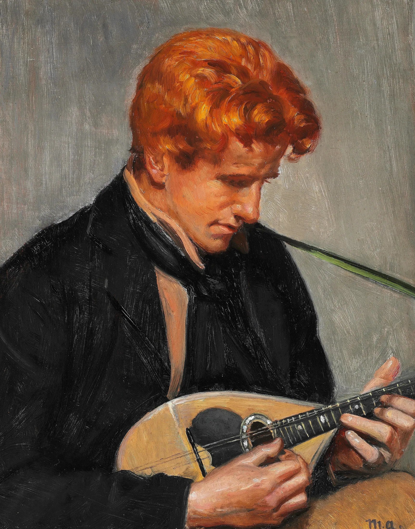 Steen Drewsen. - Michael Peter Ancher image 1 copie peinte à la main à l’huile