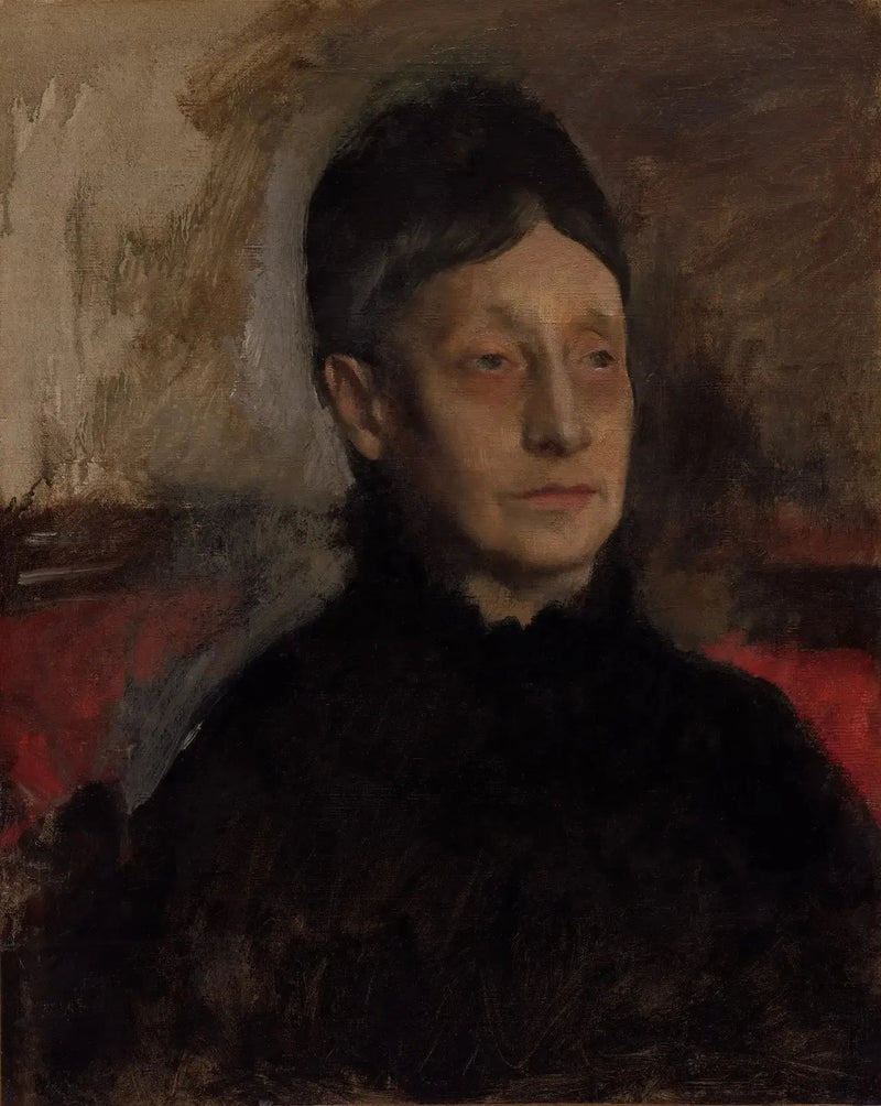 Stefanina Primicile Carafa, Marchioness of Cicerale and Duchess of Montejasi - Edgar Degas