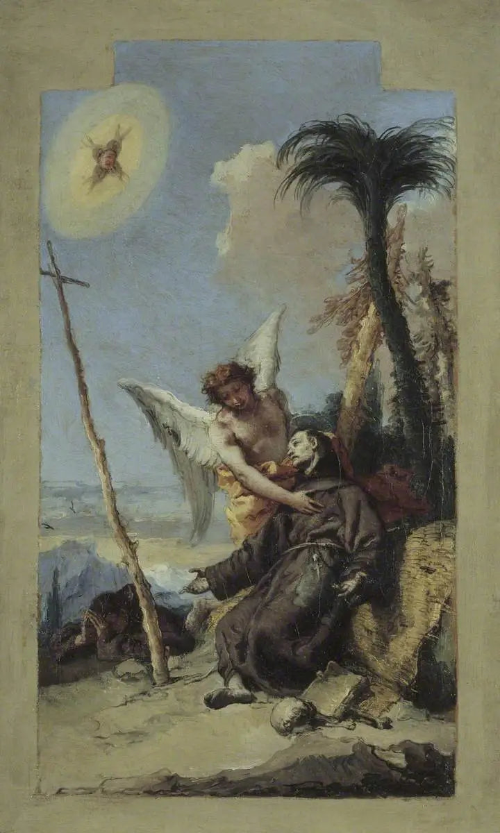 Stigmatisation of Saint Francis - Giovanni Battista Tiepolo