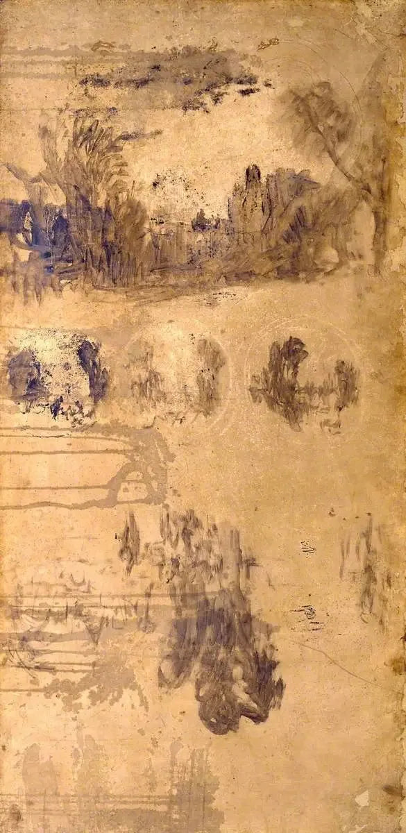 Études pour 'L'Aube du Christianisme' - J. M. W. Turner