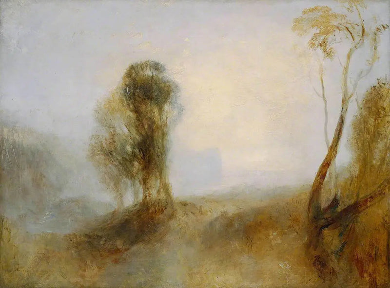 Sunrise, a Castle on a Bay: ‘Solitude’ - J. M. W. Turner
