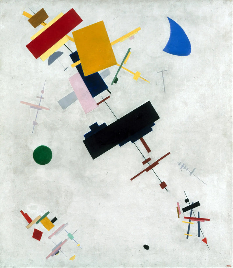 Suprematism (Supremus No. 56) - Kazimir Malevich