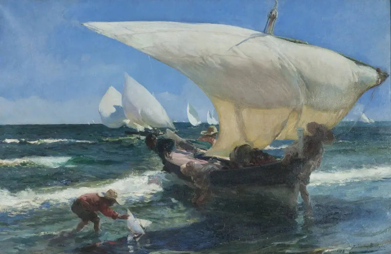 On the Coast of Valencia - Joaquín Sorolla