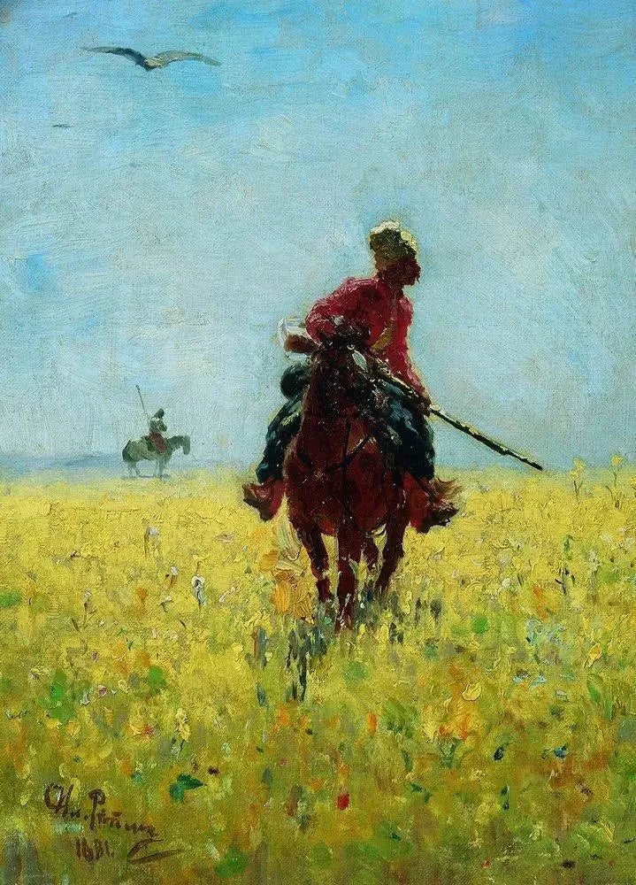 On the Trail - Ilya Repin