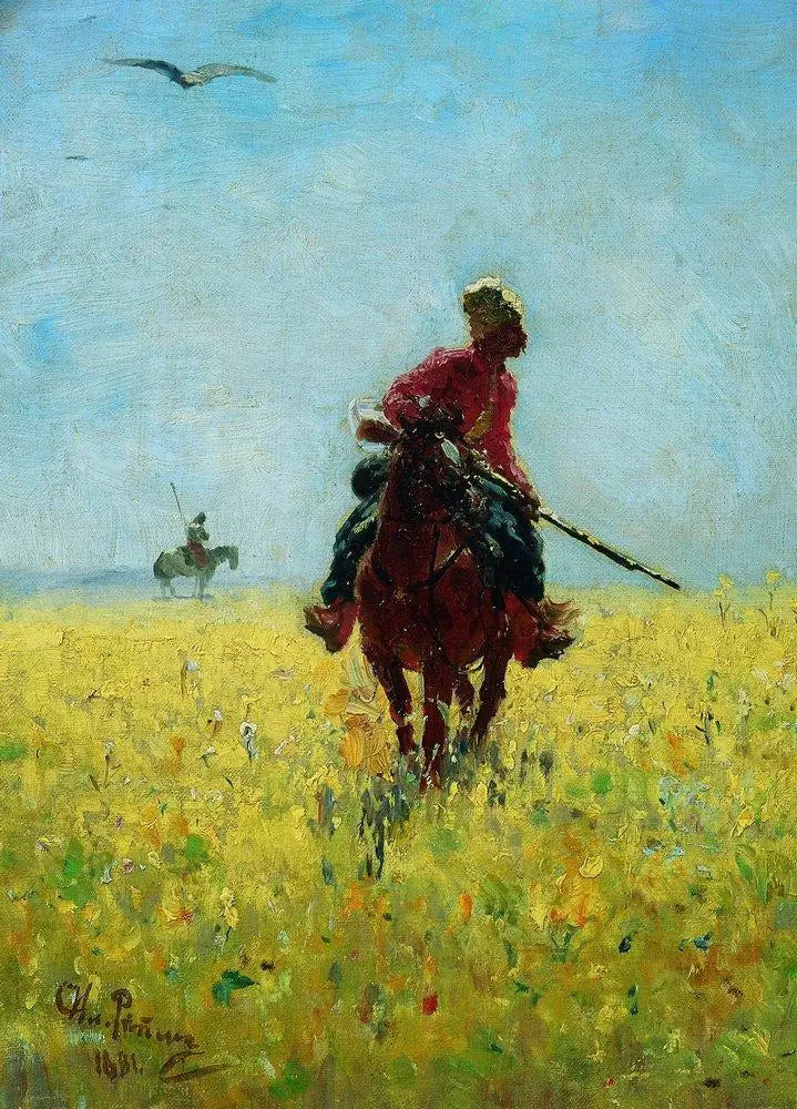 On the Trail - Ilya Repin