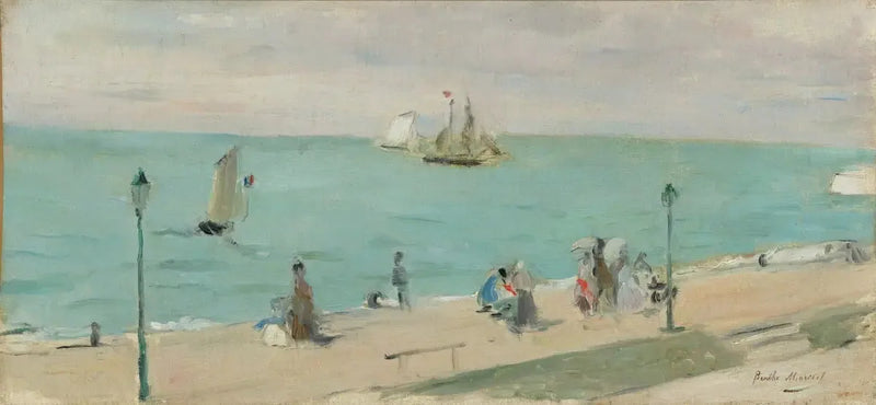 On the Beach - Berthe Morisot
