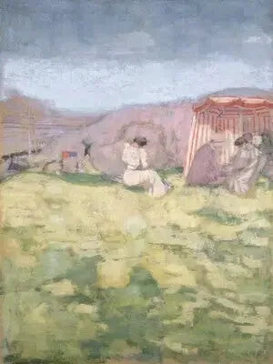 On the beach - Édouard Vuillard