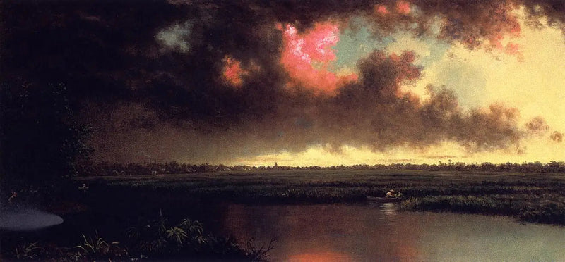 On the San Sebastian River, Florida - Martin Johnson Heade