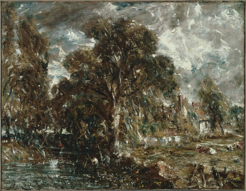 On the Stour River - John Constable
