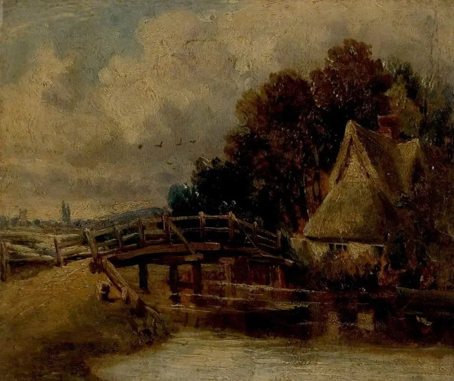 On the Stour near East Bergholt, Suffolk - John Constable