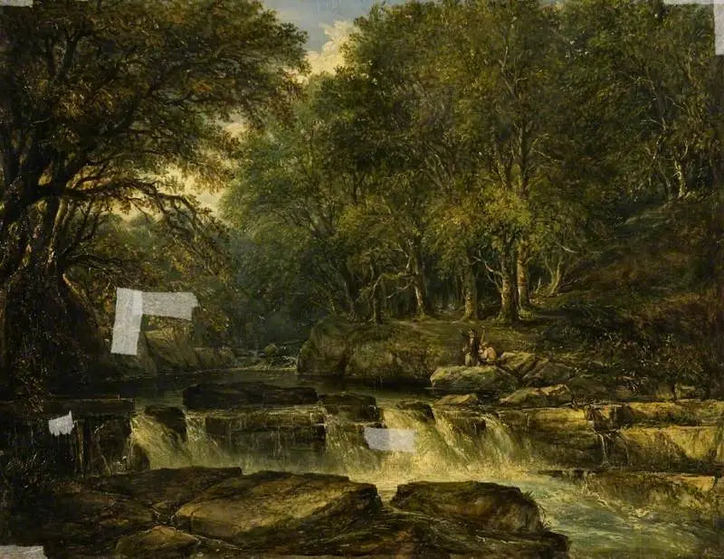 On the Wye, Herefordshire - John Constable