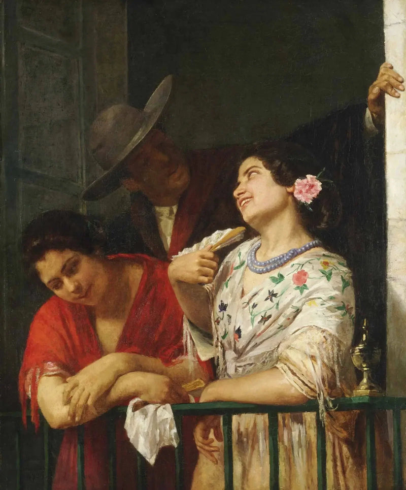 On the Balcony - Mary Cassatt