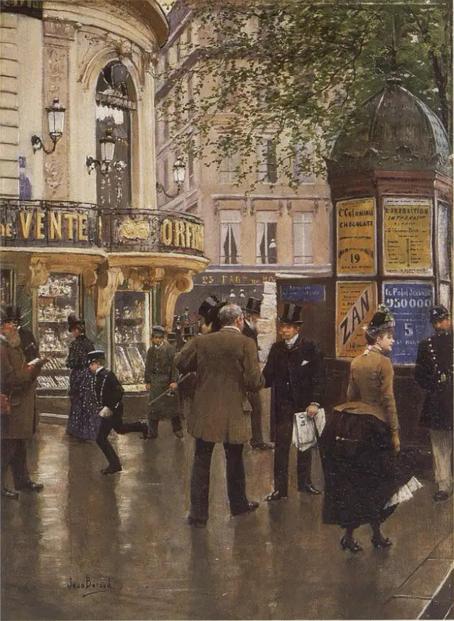 On the Boulevard - Jean Béraud