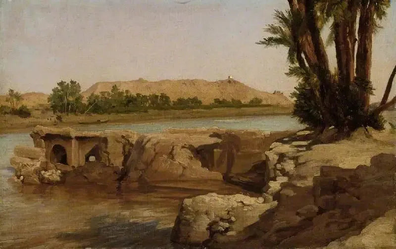 On the Nile, 1868 - Frederic Leighton