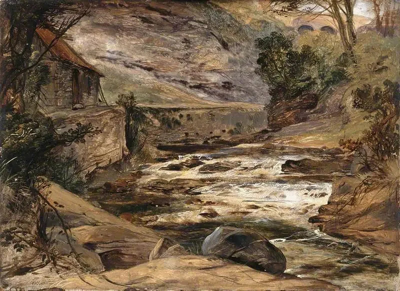 On the Tilt, Perthshire - Edwin Henry Landseer
