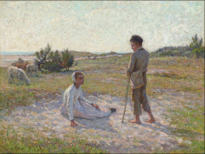 Sur les dunes Étaples - Henri Le Sidaner - Alpha Reproduction