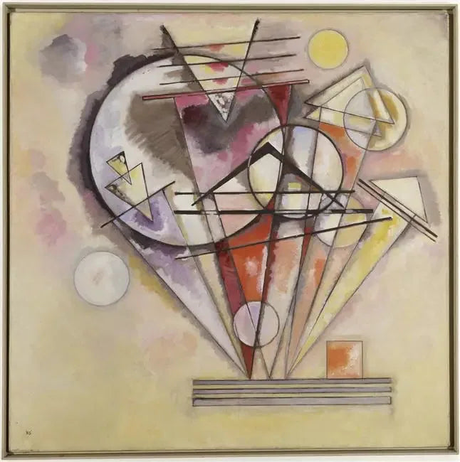 On the Tips - Vassily Kandinsky