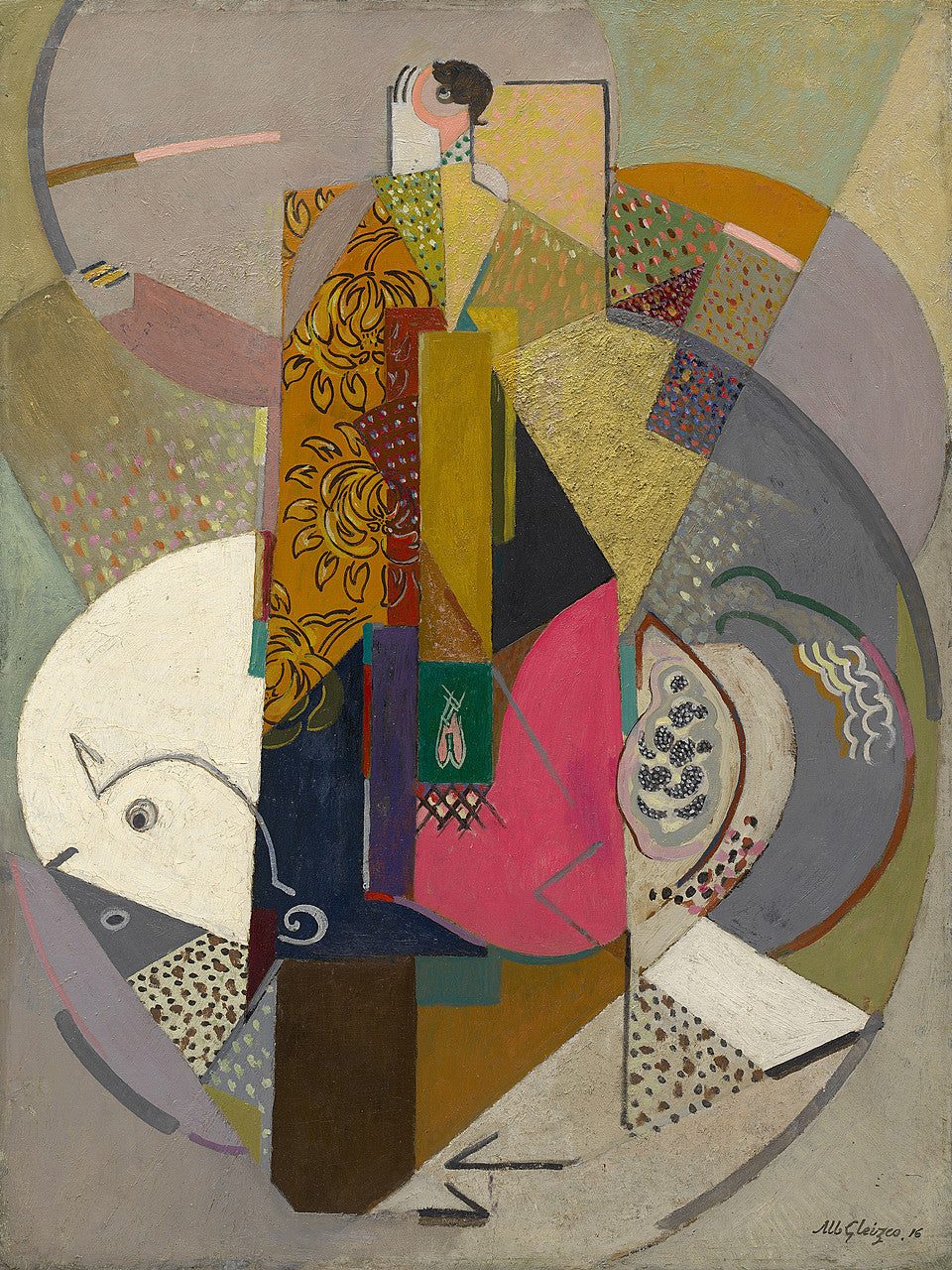 On a haute école saddle horse - Albert Gleizes
