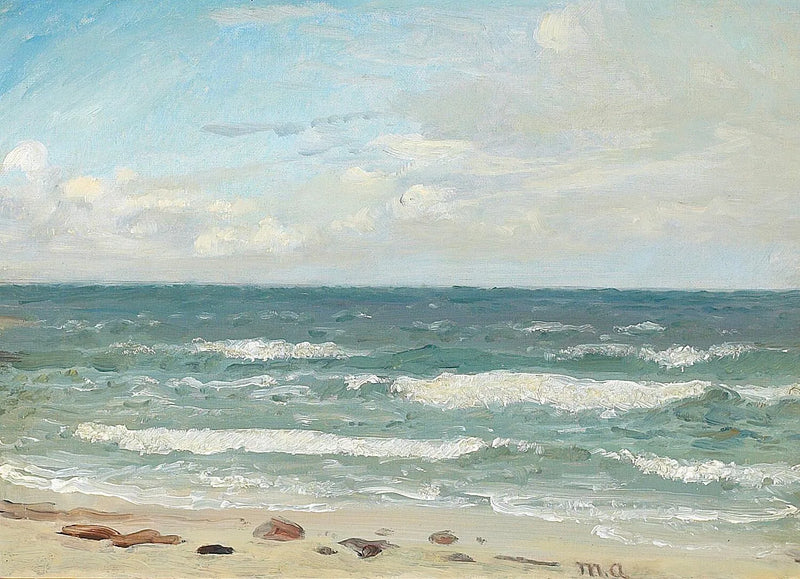 Surfing. - Michael Peter Ancher