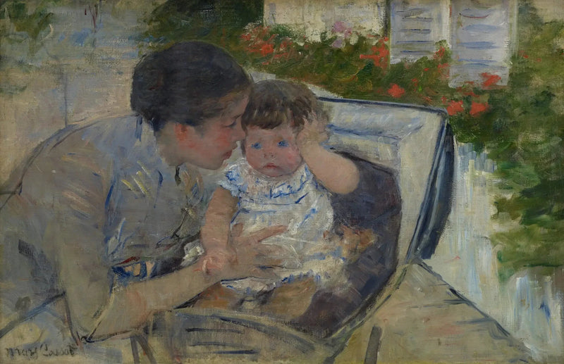 Susan Comforting the Baby - Mary Cassatt